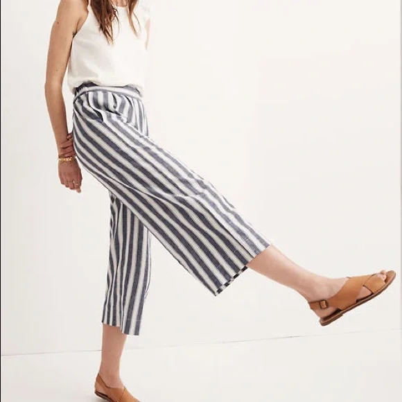 Madewell Pants Jumpsuits Madewell Huston Pullon Crop Pants